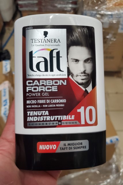 Official image of Hair gel ; TESTANERA ; Taft carbon force published by OECD 3