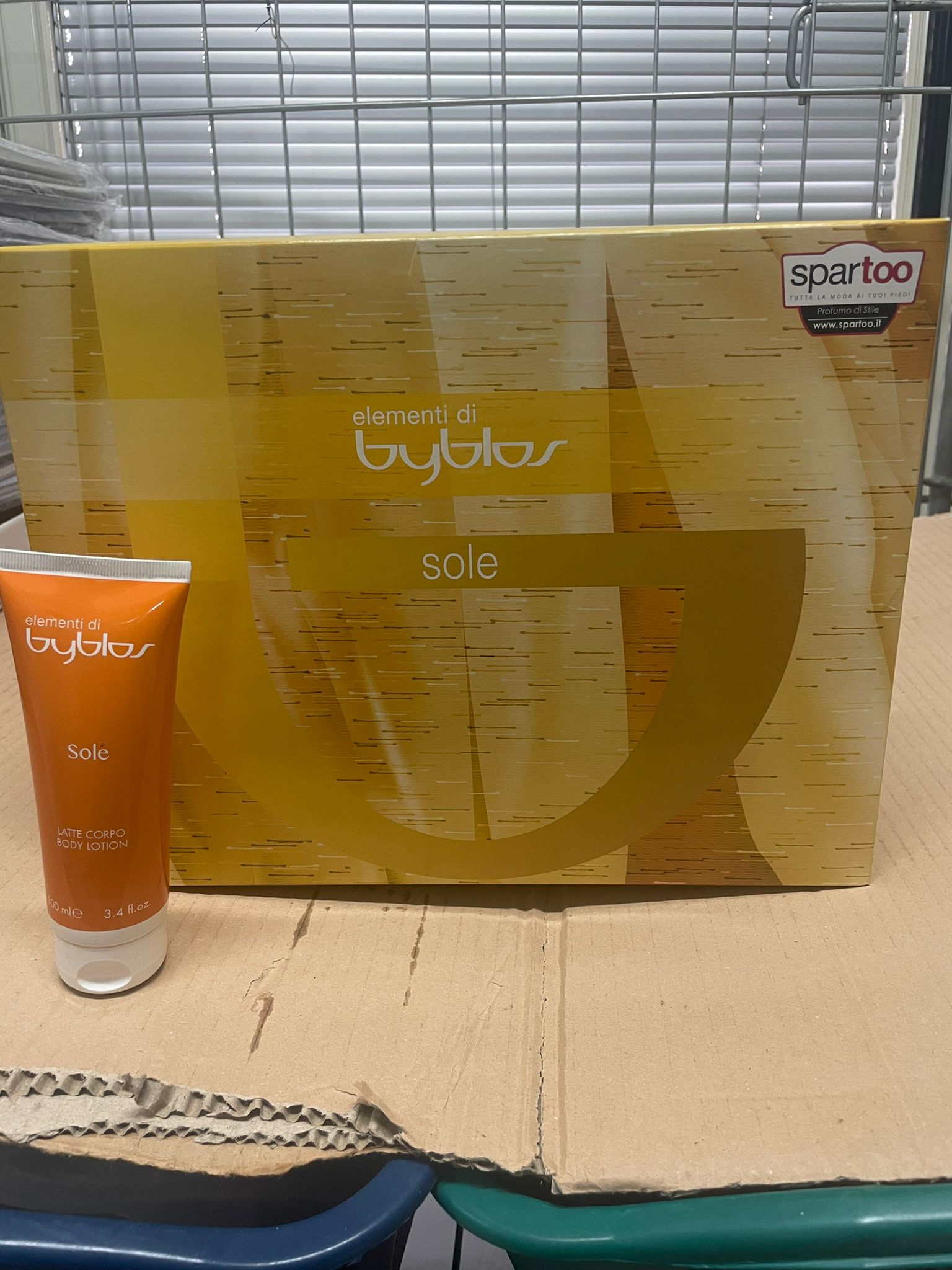 Official image of Body milk ; Byblos ; Sole published by OECD 3