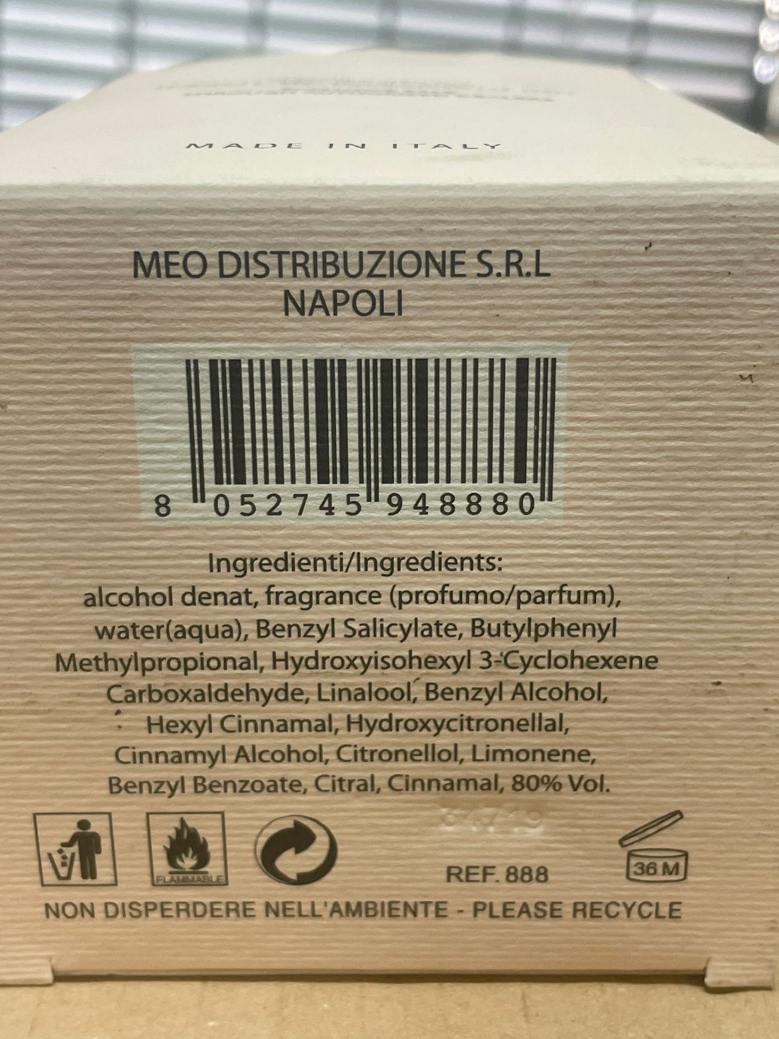 Official image of Perfume ; M D ; M d Sensual published by OECD 2