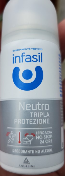Official image of Deodorant ; INFASIL ; Neutro tripla azione published by OECD 4