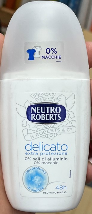 Official image of Deodorant spray ; Neutro Roberts ; Delicato extra protezione published by OECD
