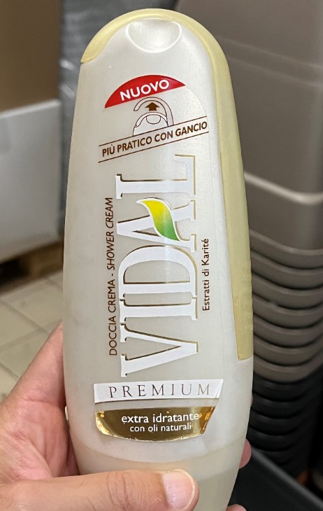 Official image of Shower cream ; Vidal ; Premium extra idratante published by OECD