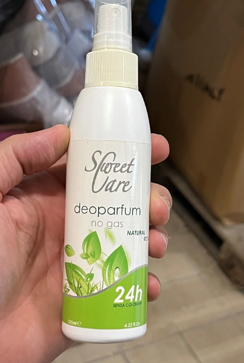 Official image of Deodorant ; Suarez Parfums & Cosmetics ; Sweet Care deoparfum no gas published by OECD