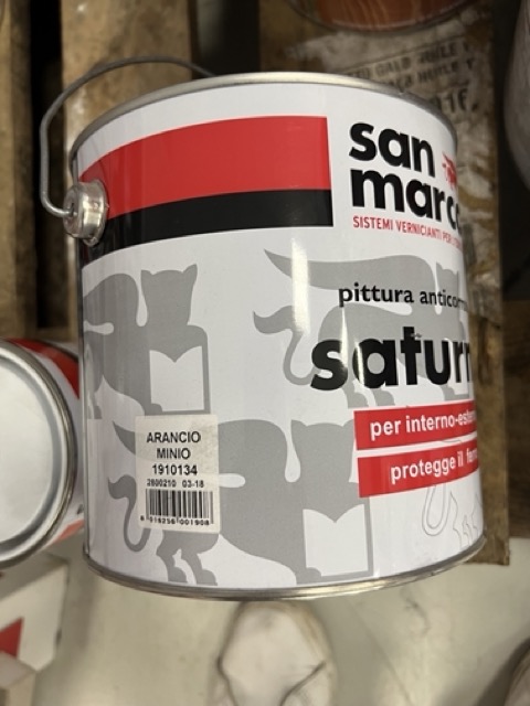 Official image of Varnish ; SAN MARCO, SATURNO ; Prodotto verniciante ,Pittura anti corrosiva published by OECD