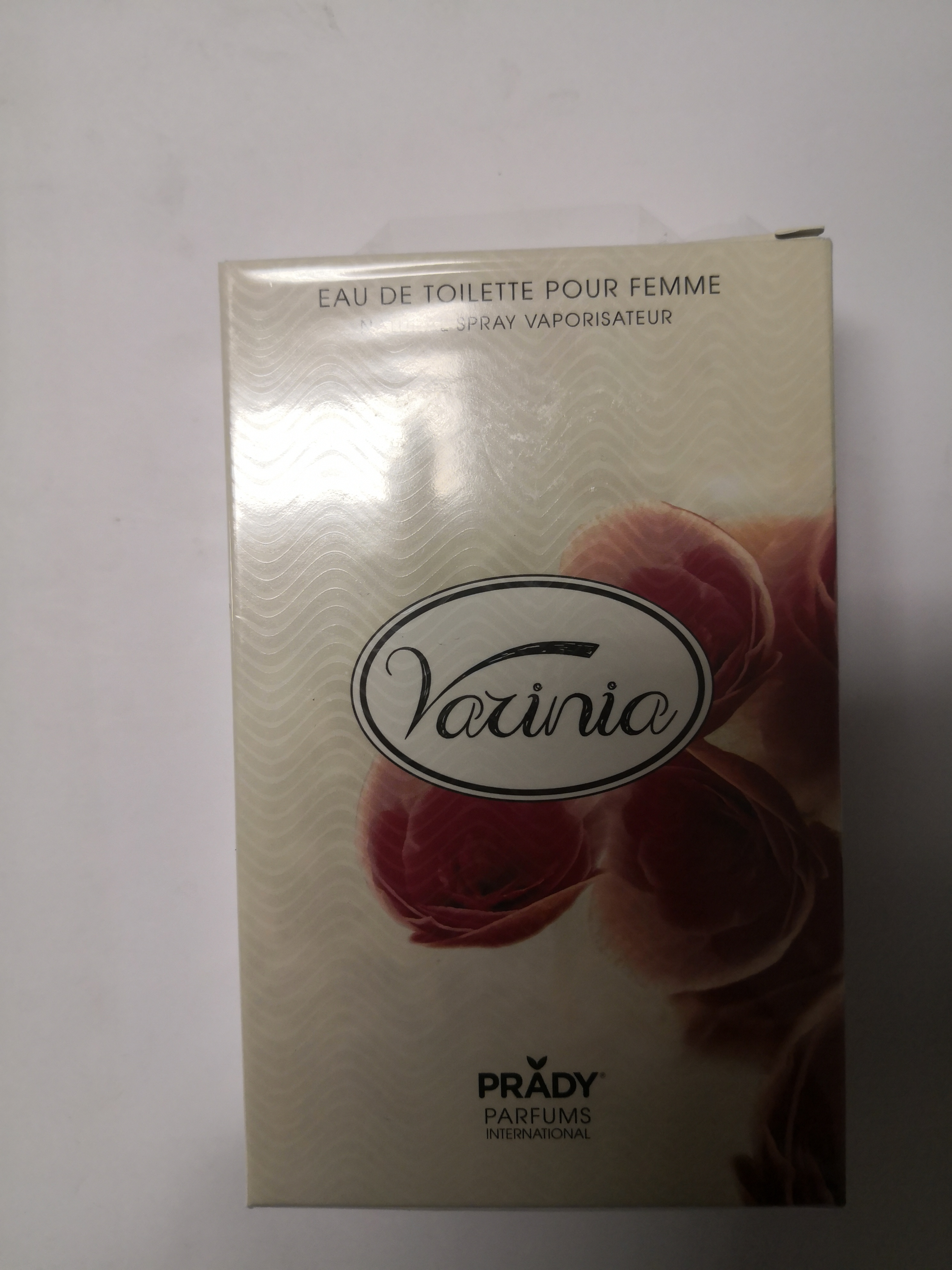 Official image of Eau de toilette ; Prady Parfums ; Varinia published by OECD
