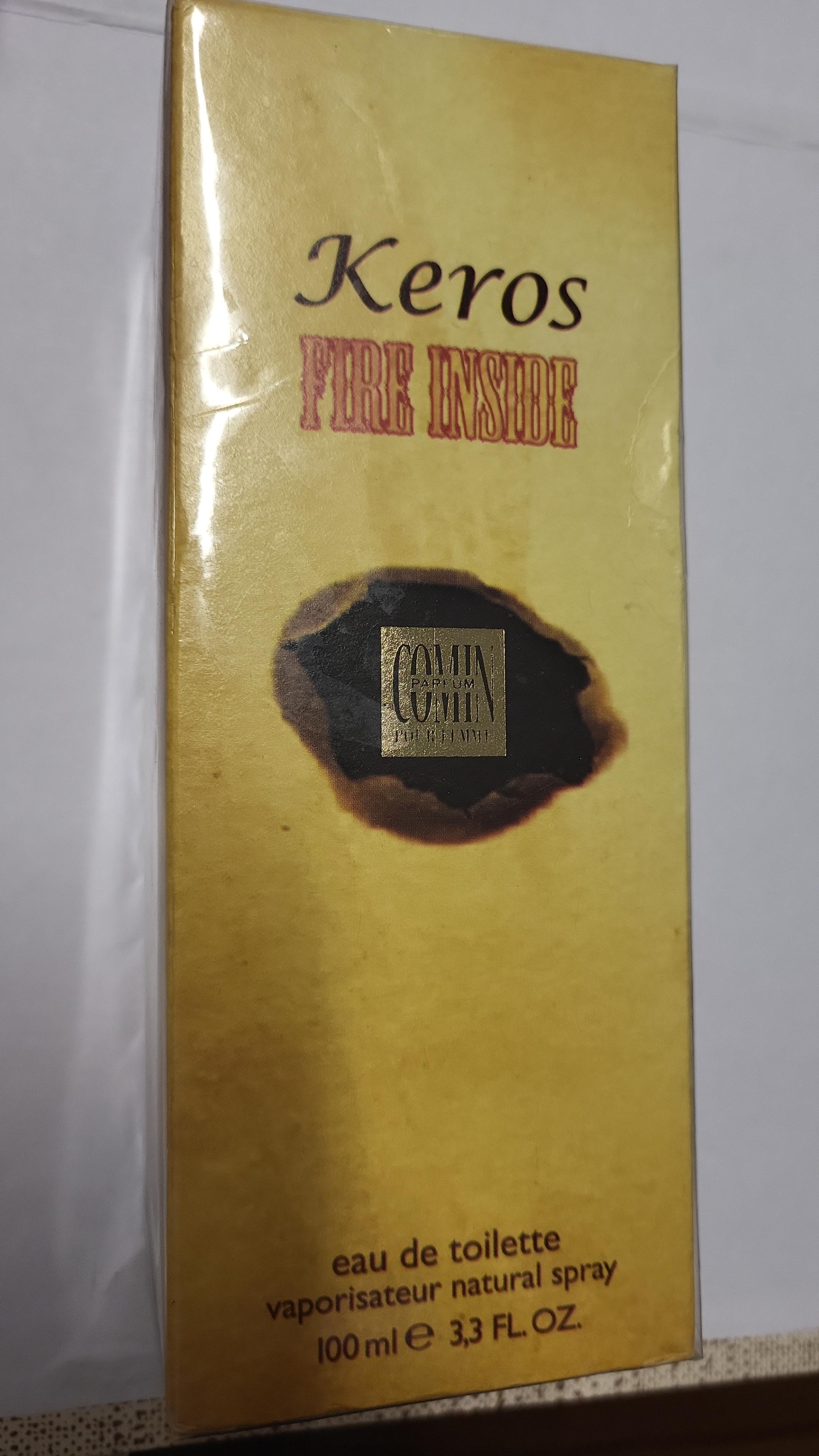 Official image of Eau de toilette ; Comin parfum ; Keros fire inside published by OECD 2