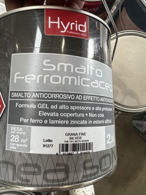Official image of Varnish ; COVEMA ; HYRID SMALTO ALTO SOLIDO SATINATO, 2)HYRID SMALTO ALTO SOLIDO BRILLANTE, 3)PY4 SMALTO GRANA GROSSA published by OECD 8