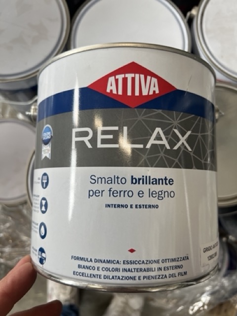 Official image of Varnish ; BOERO ; Smalto brillante per ferro e legno, ATTIVA RELAX published by OECD