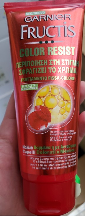 Official image of Hair cream ; Garnier ; Color resist published by OECD 6