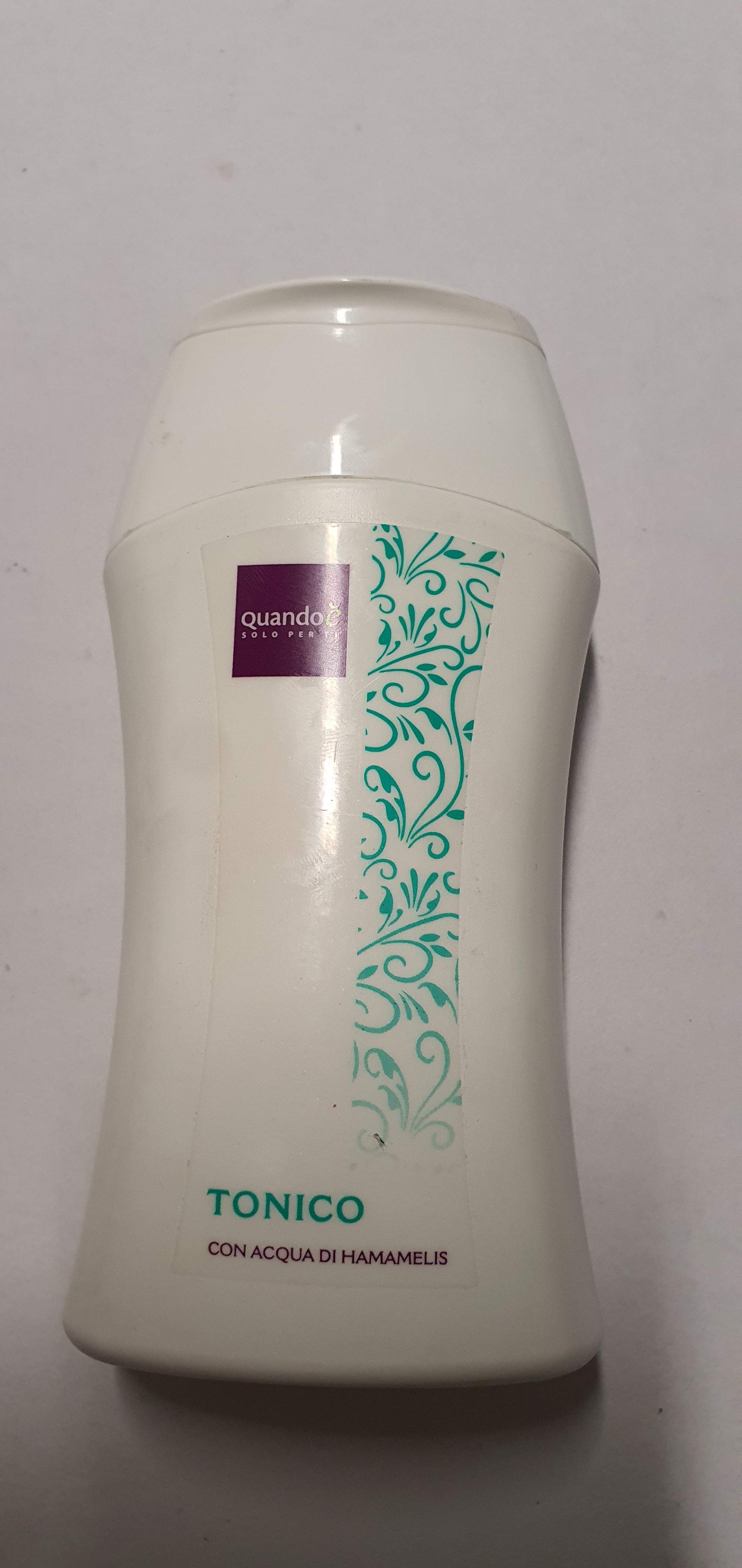 Official image of Face tonic ; QUANDO E' solo per te ; Tonico con acqua di hamamelis published by OECD 4