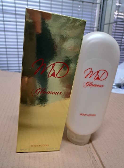 Official image of Body lotion ; MD Glamour ; published by OECD 5