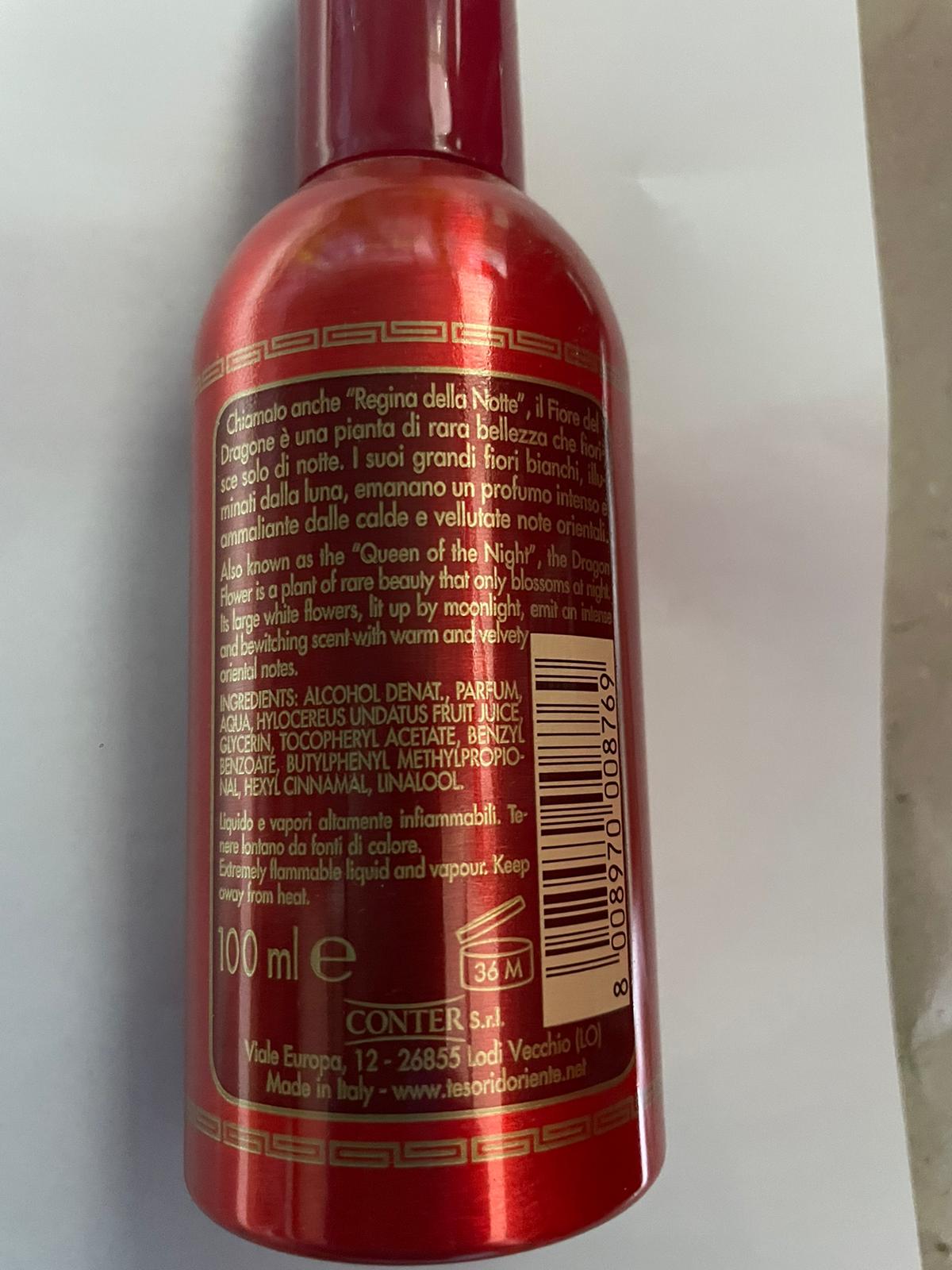 Official image of Perfume ; Tesori d'Oriente ; Profumo dragone published by OECD 3