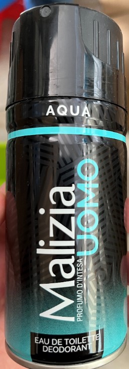 Official image of Deodorant spray ; Malizia ; Aqua published by OECD