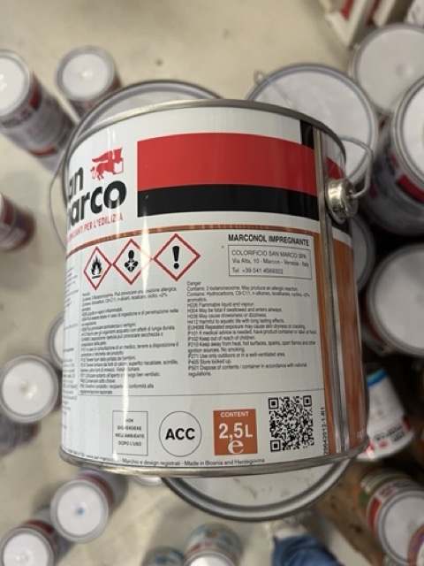 Official image of Varnish ; SAN MARCO ; verniciante MARCONOL published by OECD 3