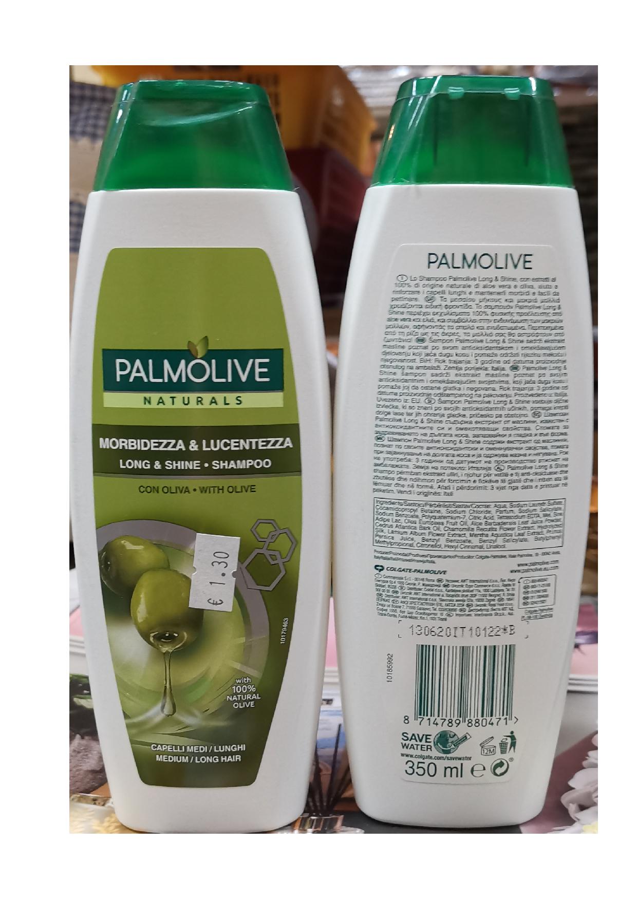 Official image of Shampoo ; Palmolive ; Morbidezza e Lucentezza published by OECD