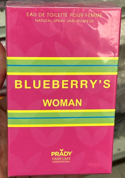 Official image of Eau de toilette ; Prady Parfums ; Blueberry's woman published by OECD