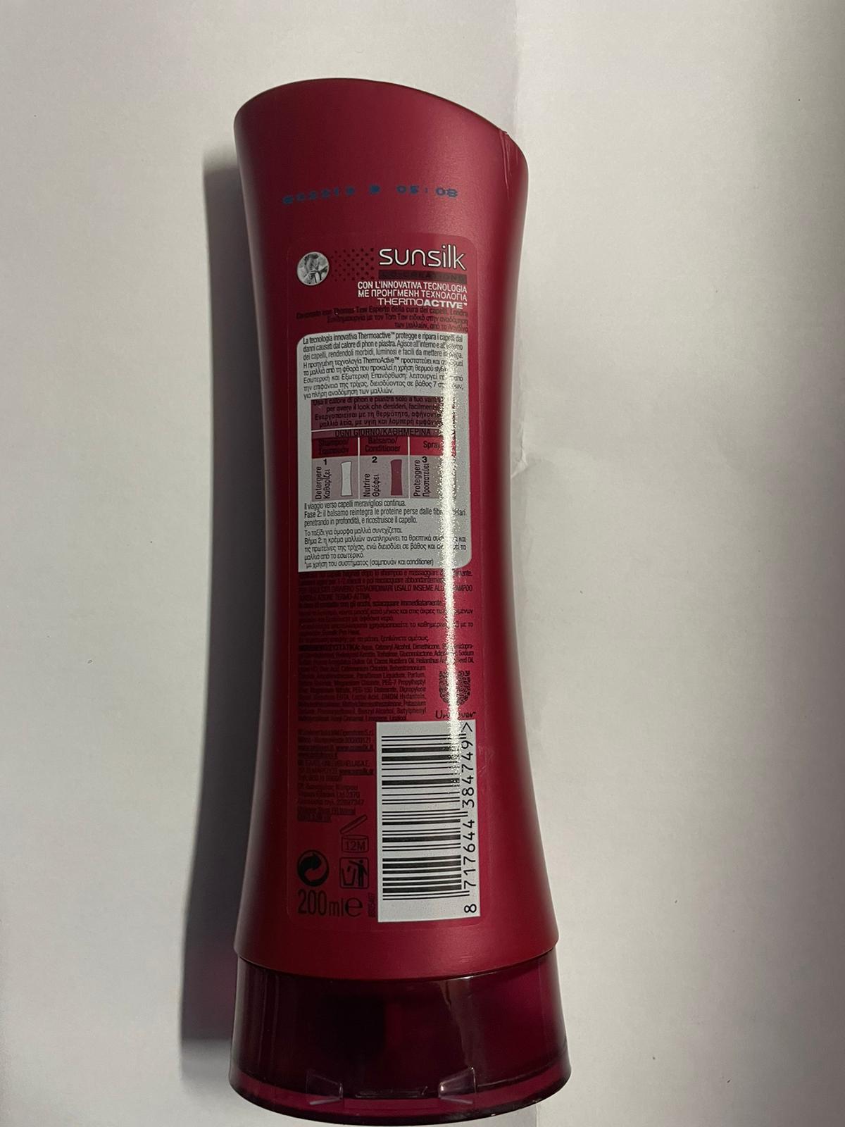 Official image of Hair conditioner ; Sunsilk ; CO CREATION Azione termo attiva published by OECD 2