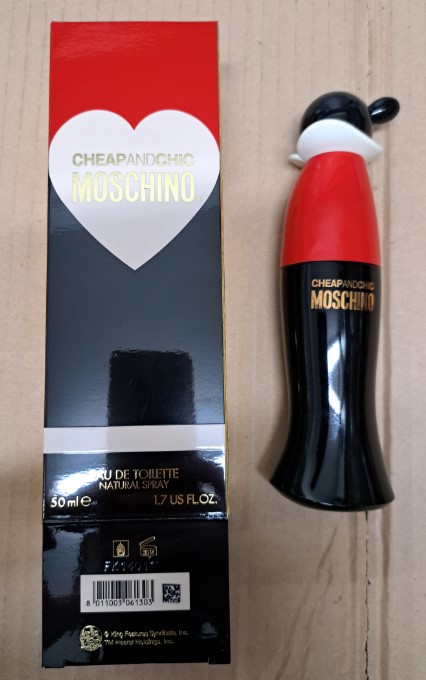Official image of Eau de toilette ; Moschino ; Cheap and chic published by OECD 3