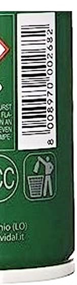 Official image of Shaving foam ; Vidal ; Vitality published by OECD 2