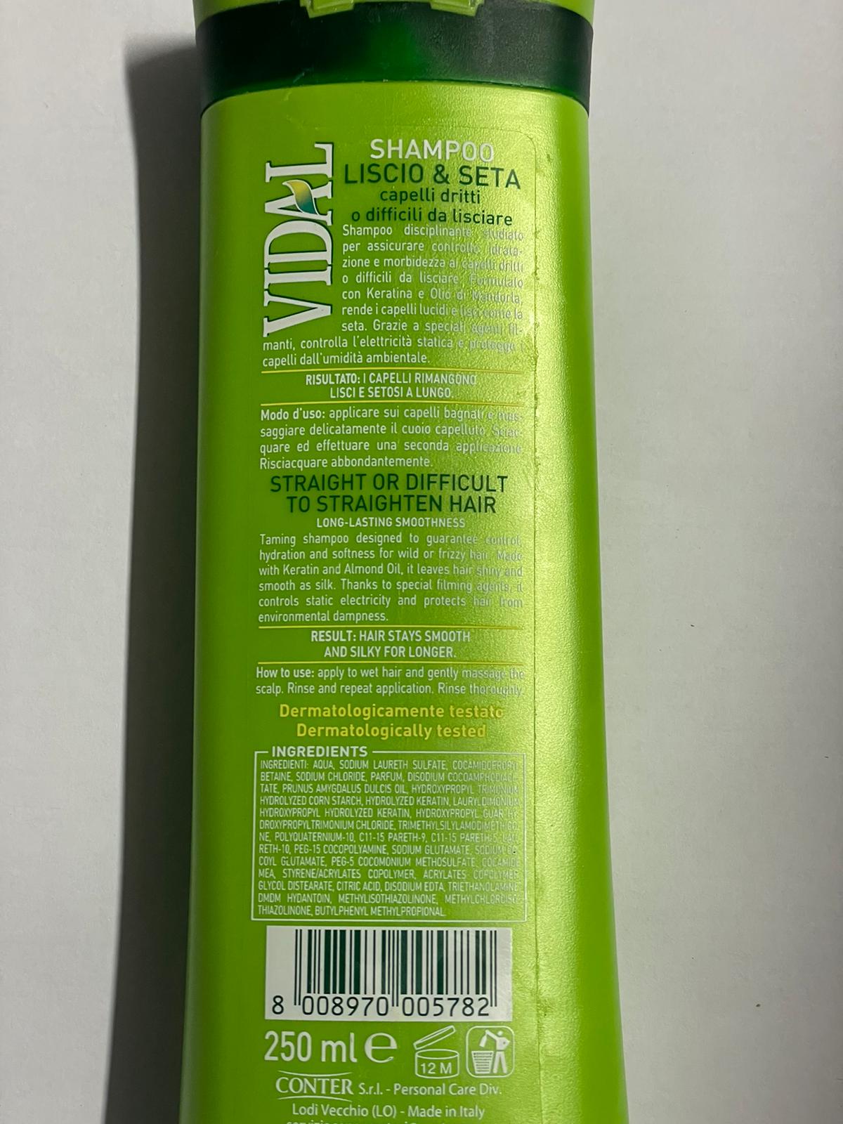 Official image of Shampoo ; Vidal ; LISCIO & SETA published by OECD 2