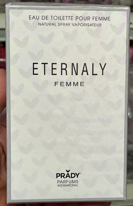 Official image of Eau de toilette ; Prady Parfums ; Eternaly published by OECD