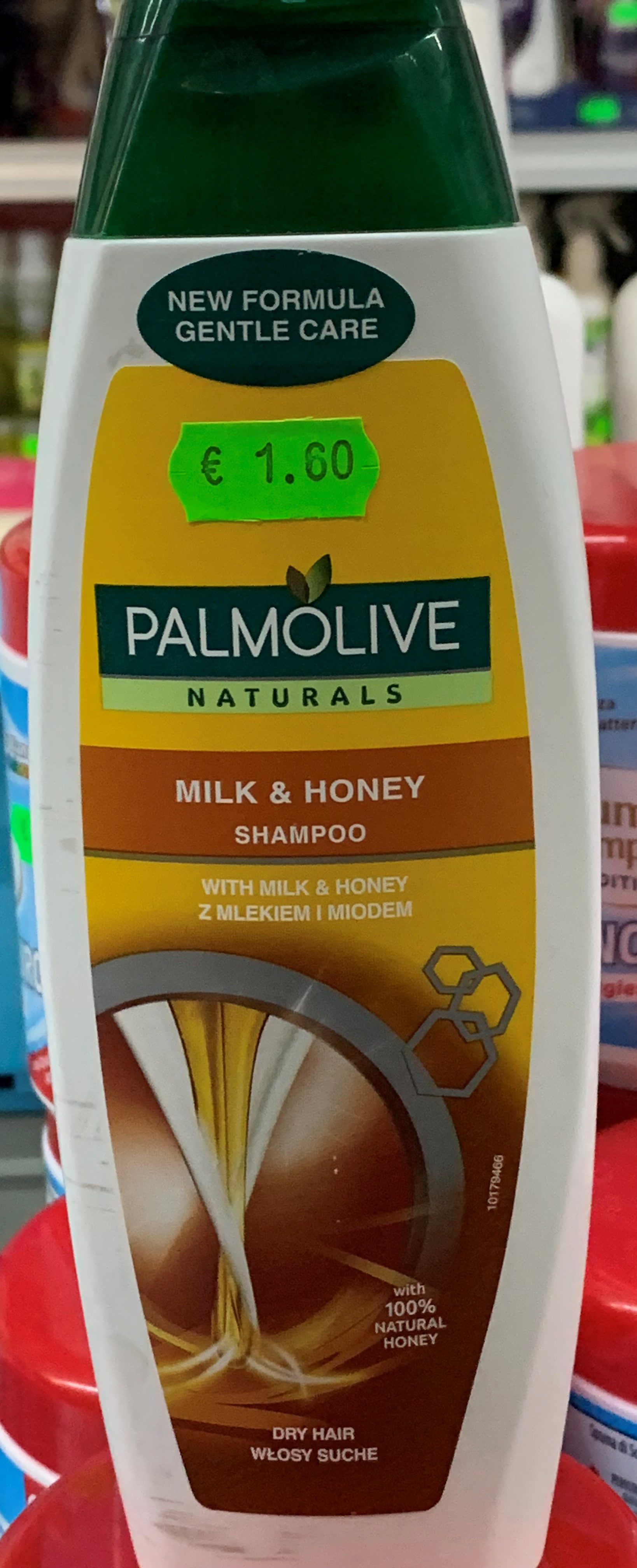 Official image of Shampoo ; Palmolive ; Palmolive naturals - milk & honey published by OECD