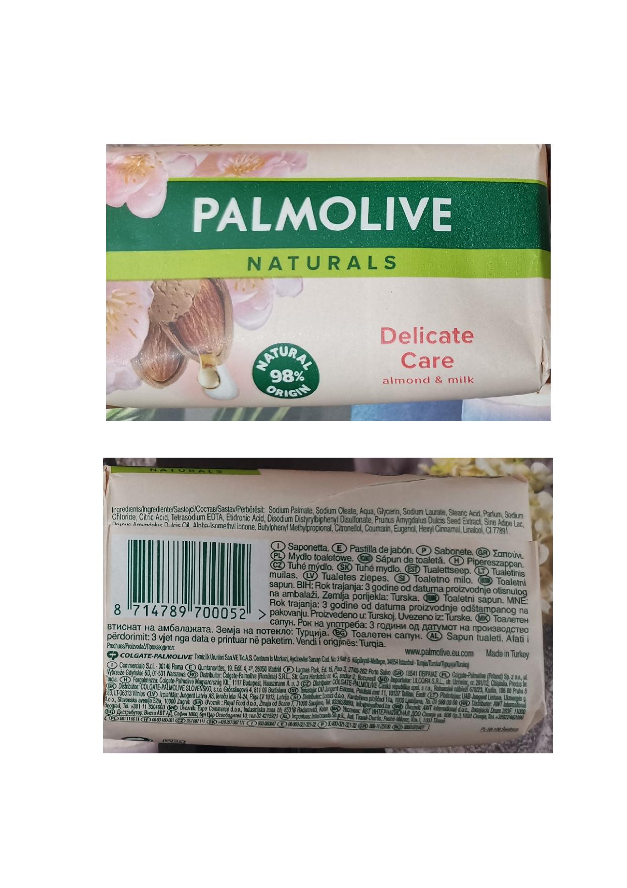 Official image of Soap ; Palmolive ; Naturals published by OECD