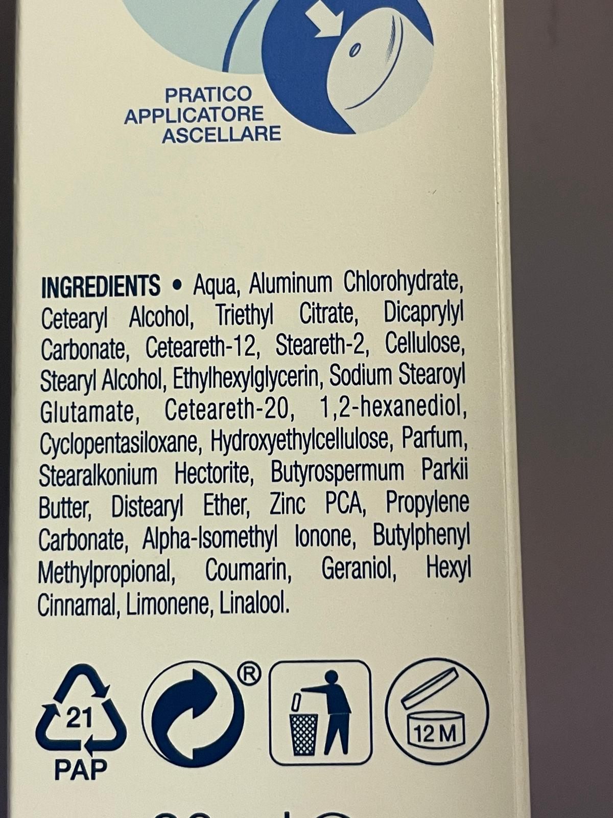 Official image of Deodorant cream ; LYCIA ; Original published by OECD 3