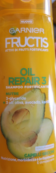 Official image of Shampoo ; Garnier ; Shampoo fortificante oil repair 3 published by OECD 7