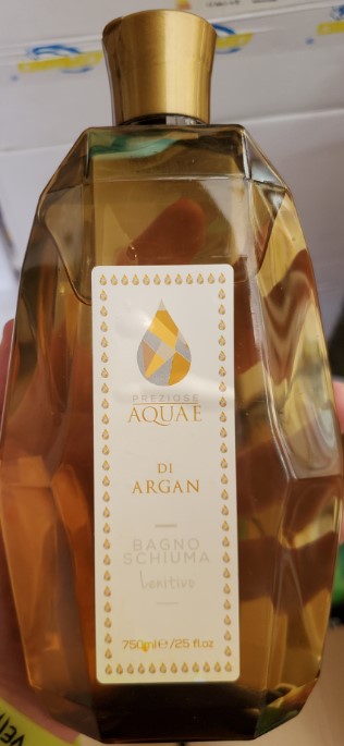 Official image of Bath foam ; Preziose ; Aquae di Argan published by OECD 3