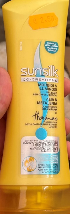 Official image of Hair conditioner ; Sunsilk ; Morbidi e luminosi published by OECD