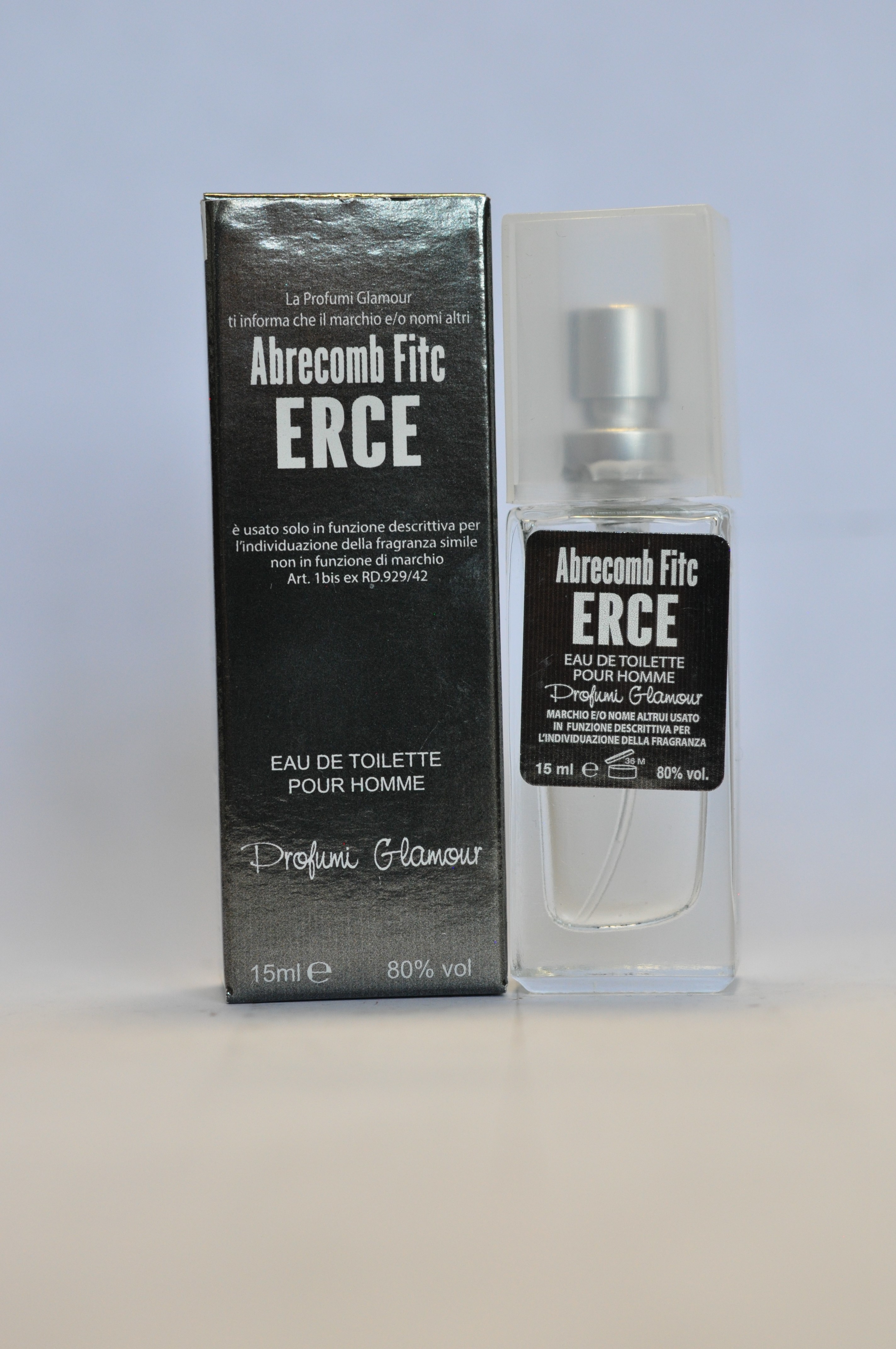 Official image of Eau de toilette ; Glamour profumi ; Abrecomb Fitc Erce published by OECD