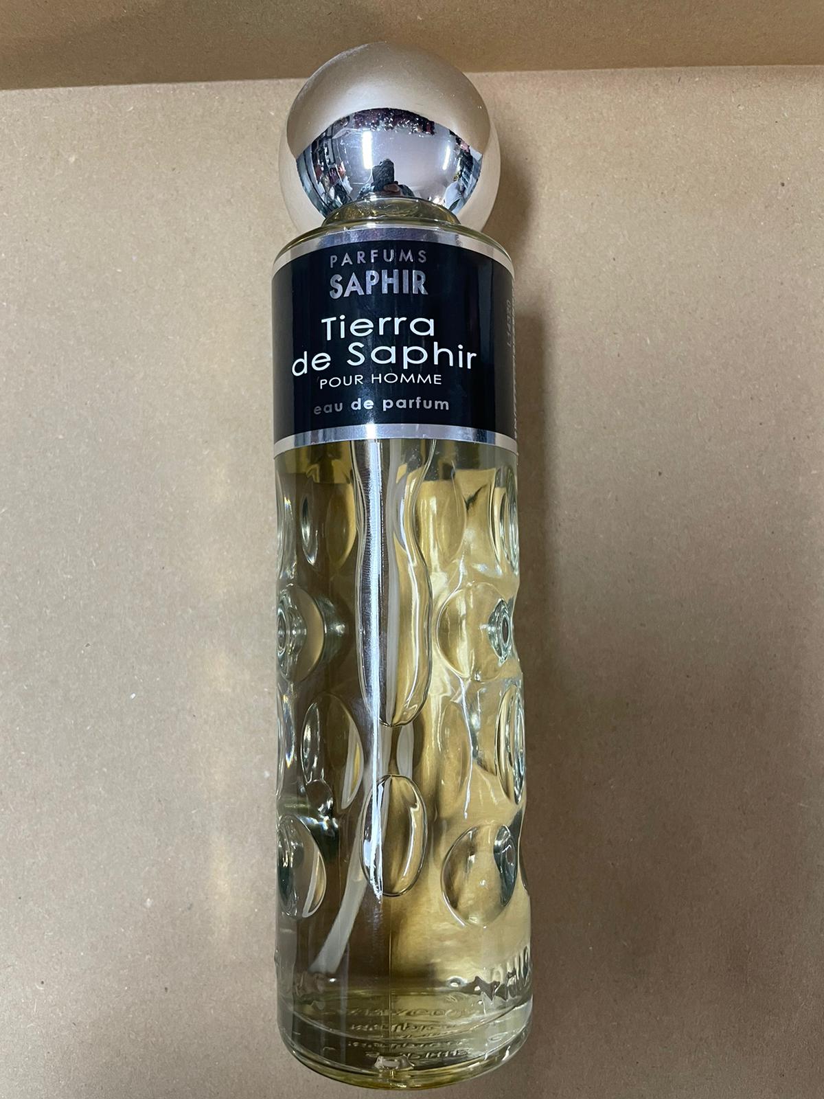 Official image of Perfume ; Saphir parfums ; Tierra de Saphir published by OECD