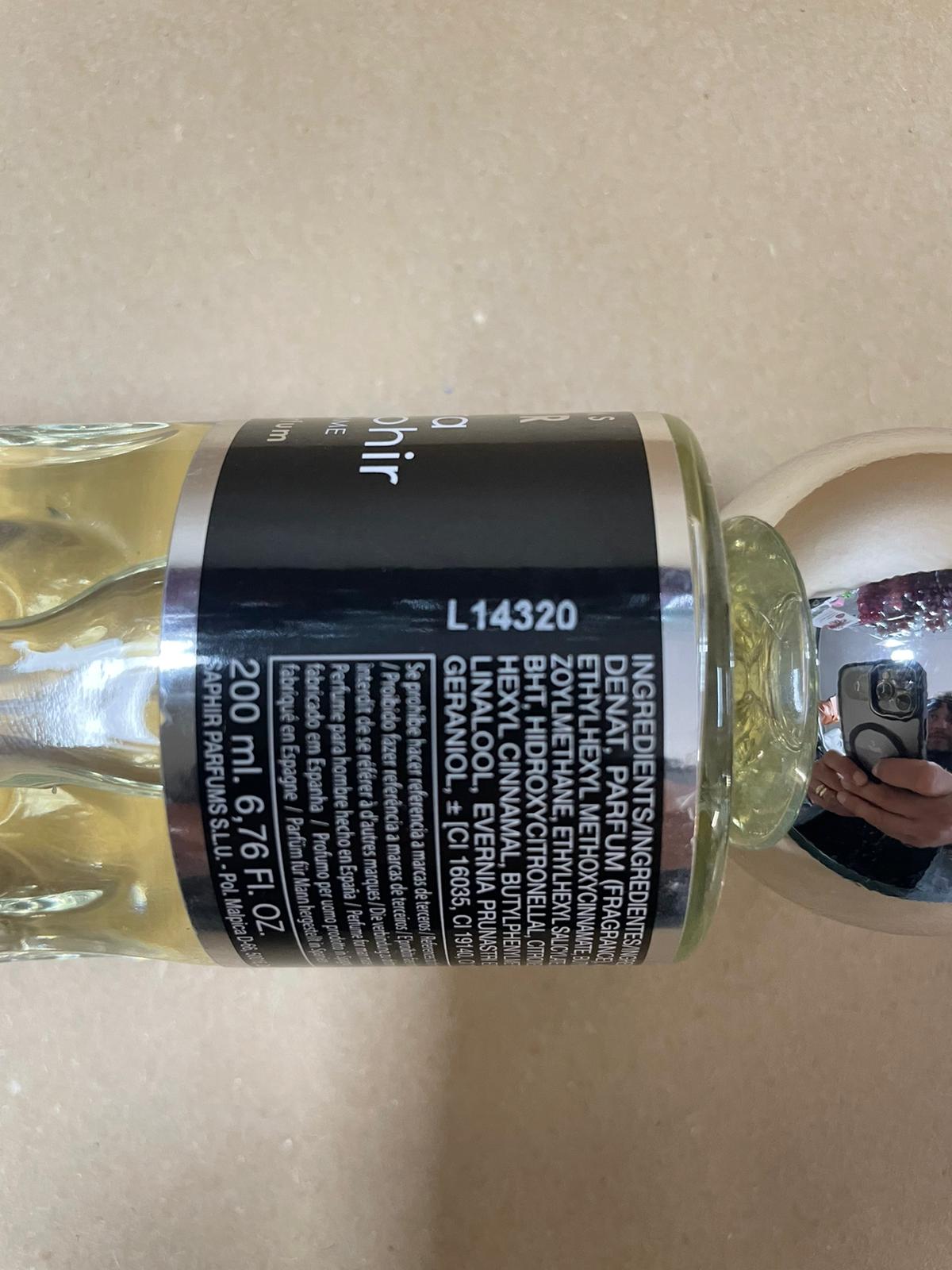 Official image of Perfume ; Saphir parfums ; Tierra de Saphir published by OECD 3