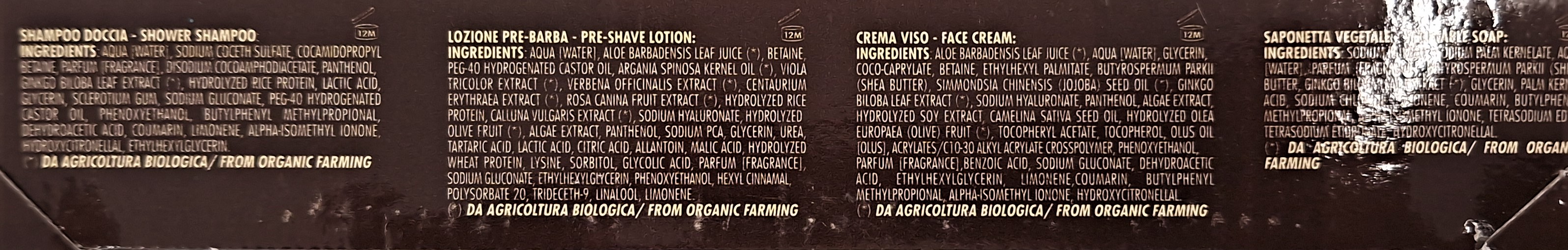 Official image of Cosmetics set ; L'erboristica ; UOMO energia dalla natura published by OECD 4