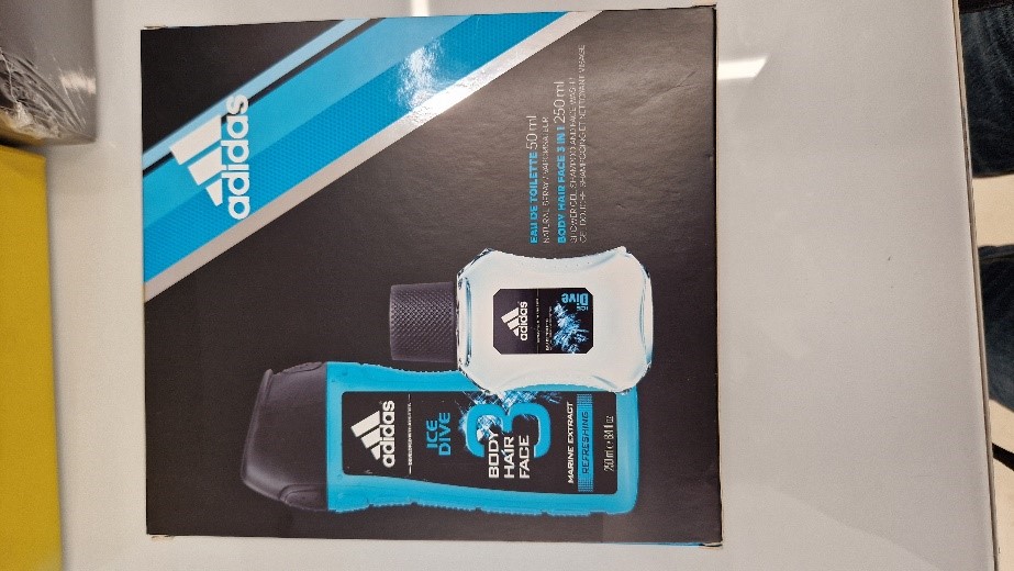 Official image of Cosmetics set ; Adidas ; Ice dive published by OECD 3