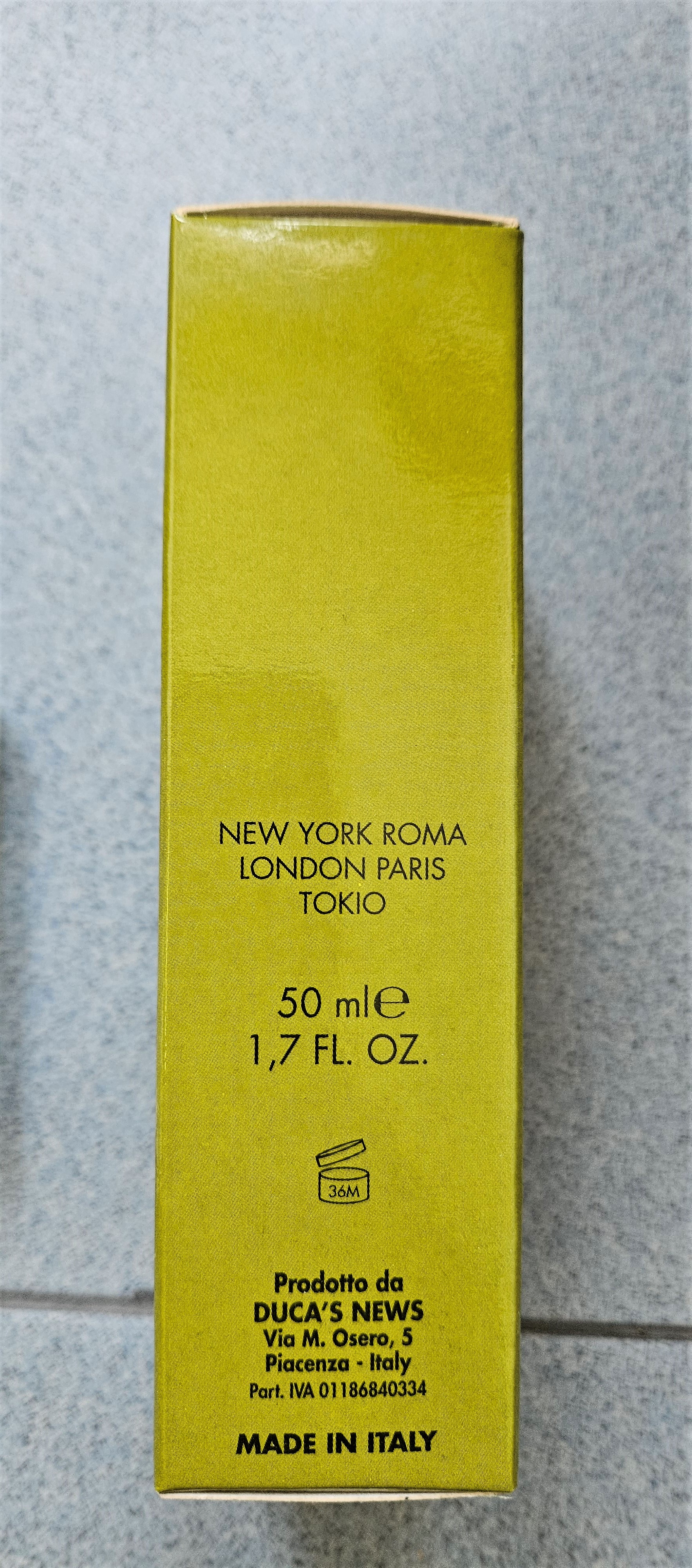 Official image of Eau de toilette ; Huno Boxx ; Huno Boxx published by OECD 2