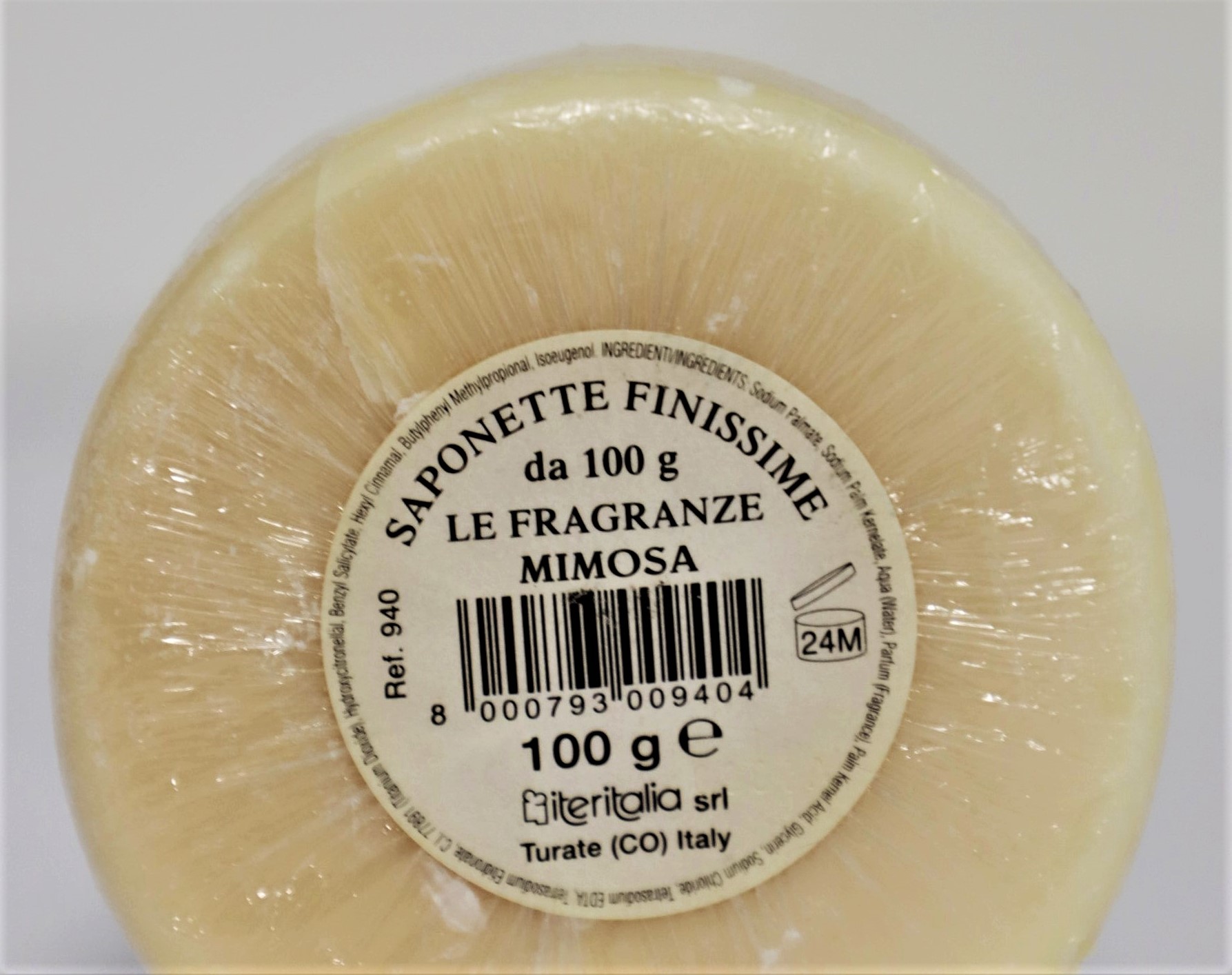 Official image of Soap ; Le Fragranze ; Mimosa published by OECD 3