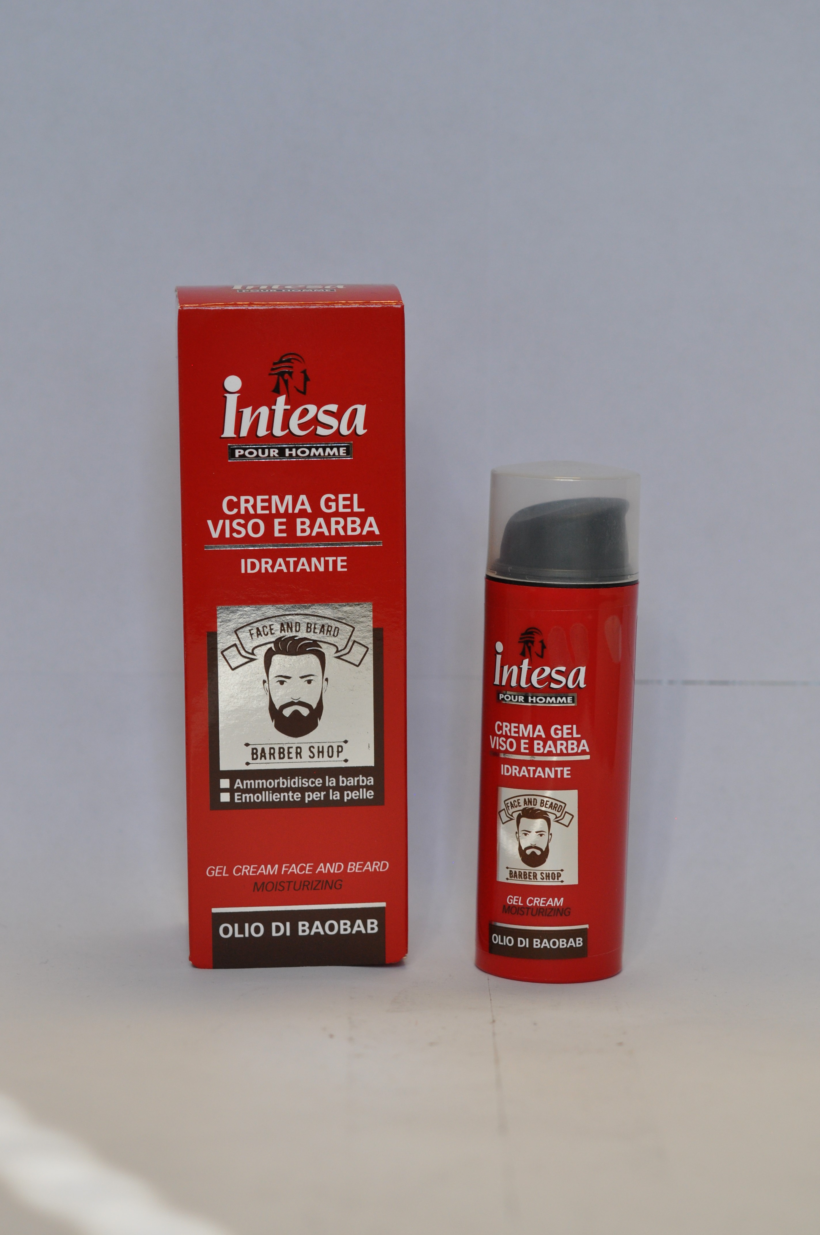 Official image of Face cream ; INTESA ; Crema gel viso e barba idratante published by OECD 4