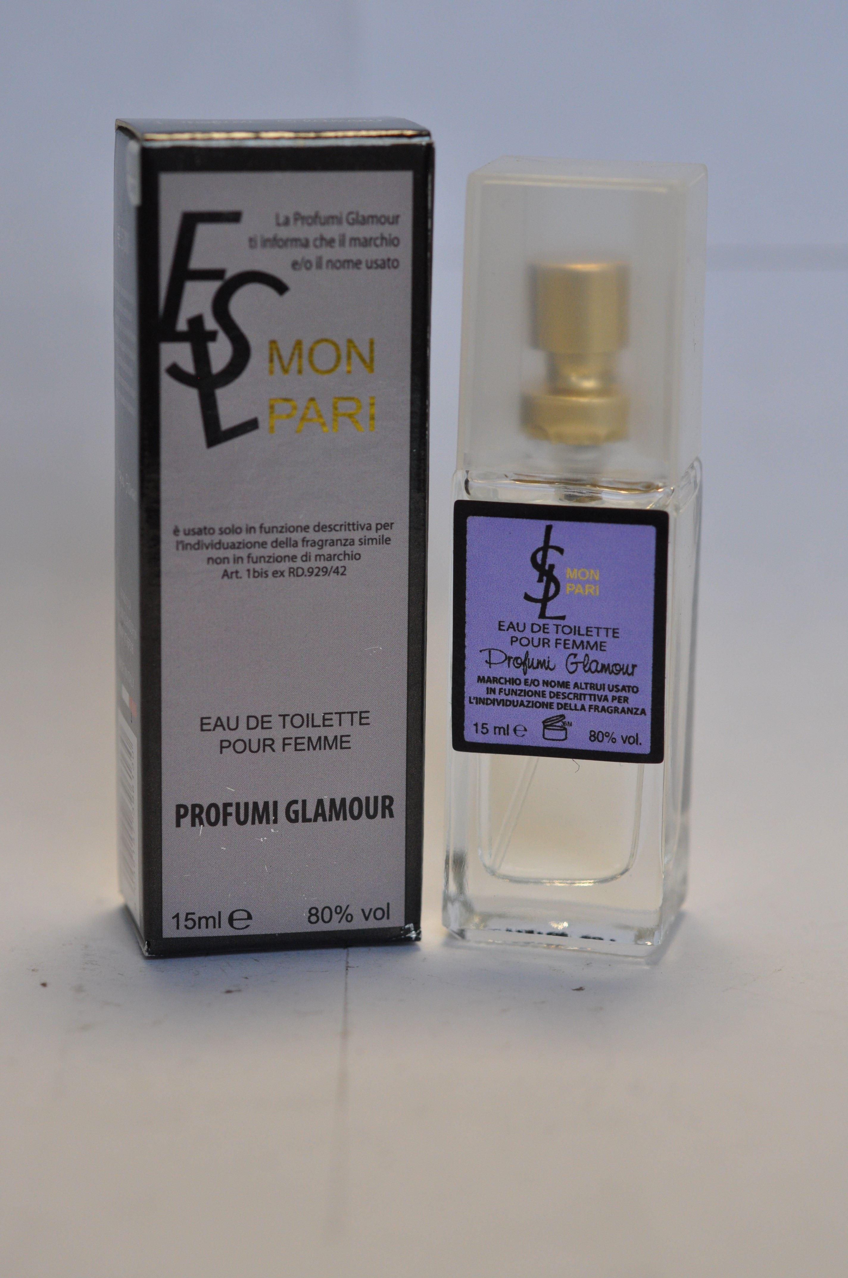 Official image of Eau de toilette ; Glamour profumi ; ESL Mon Pari published by OECD 4