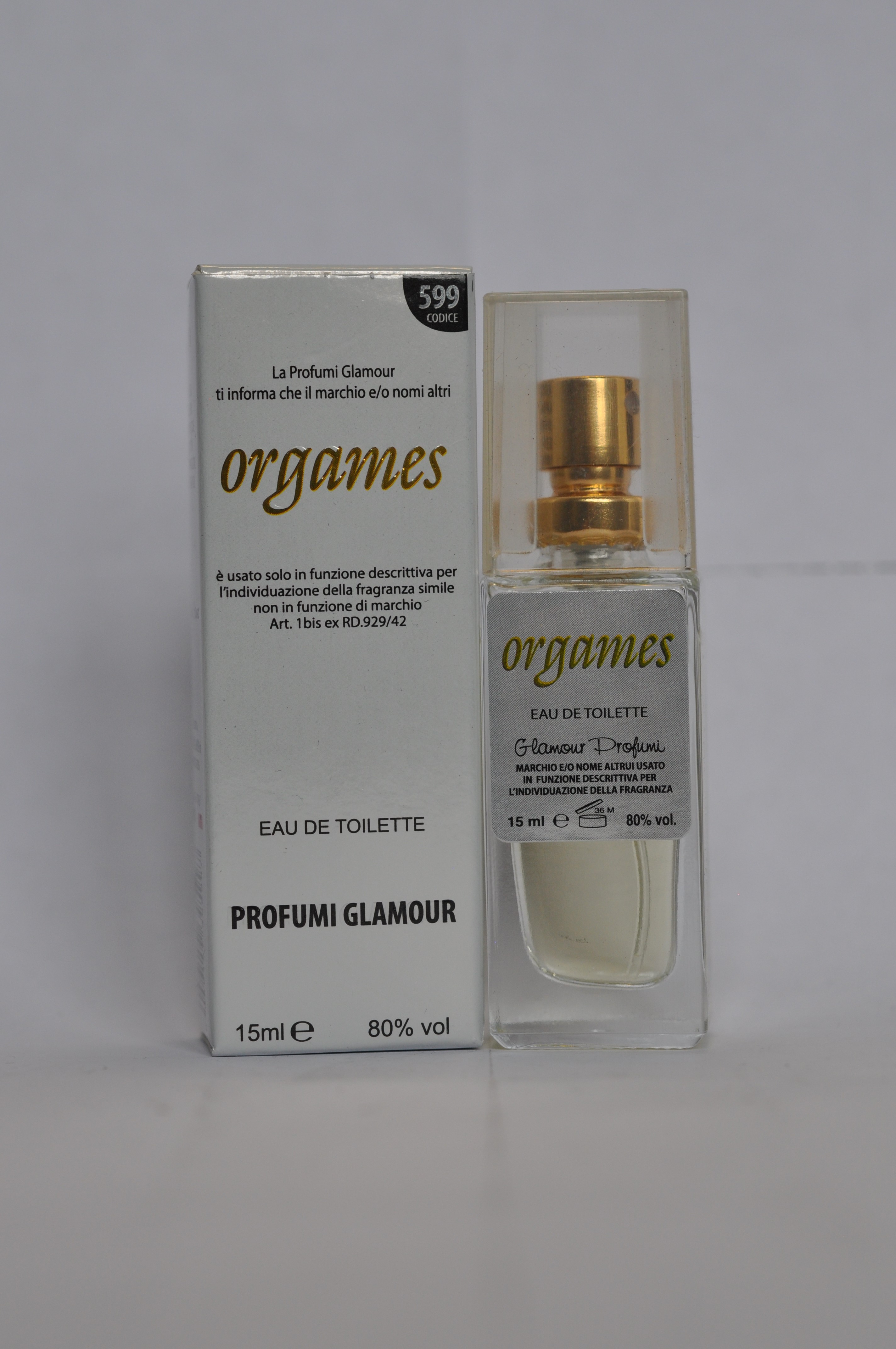 Official image of Eau de toilette ; Glamour profumi ; Orgames published by OECD 3