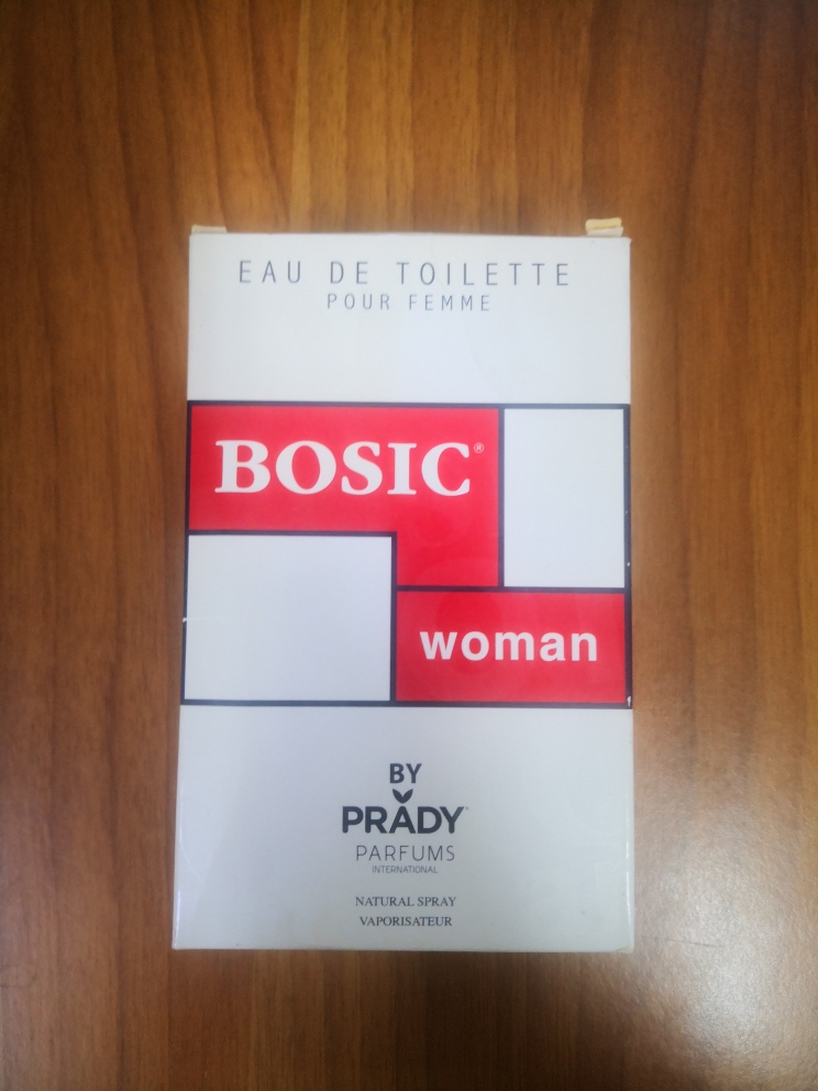 Official image of Eau de toilette ; PRADY ; Bosic woman published by OECD