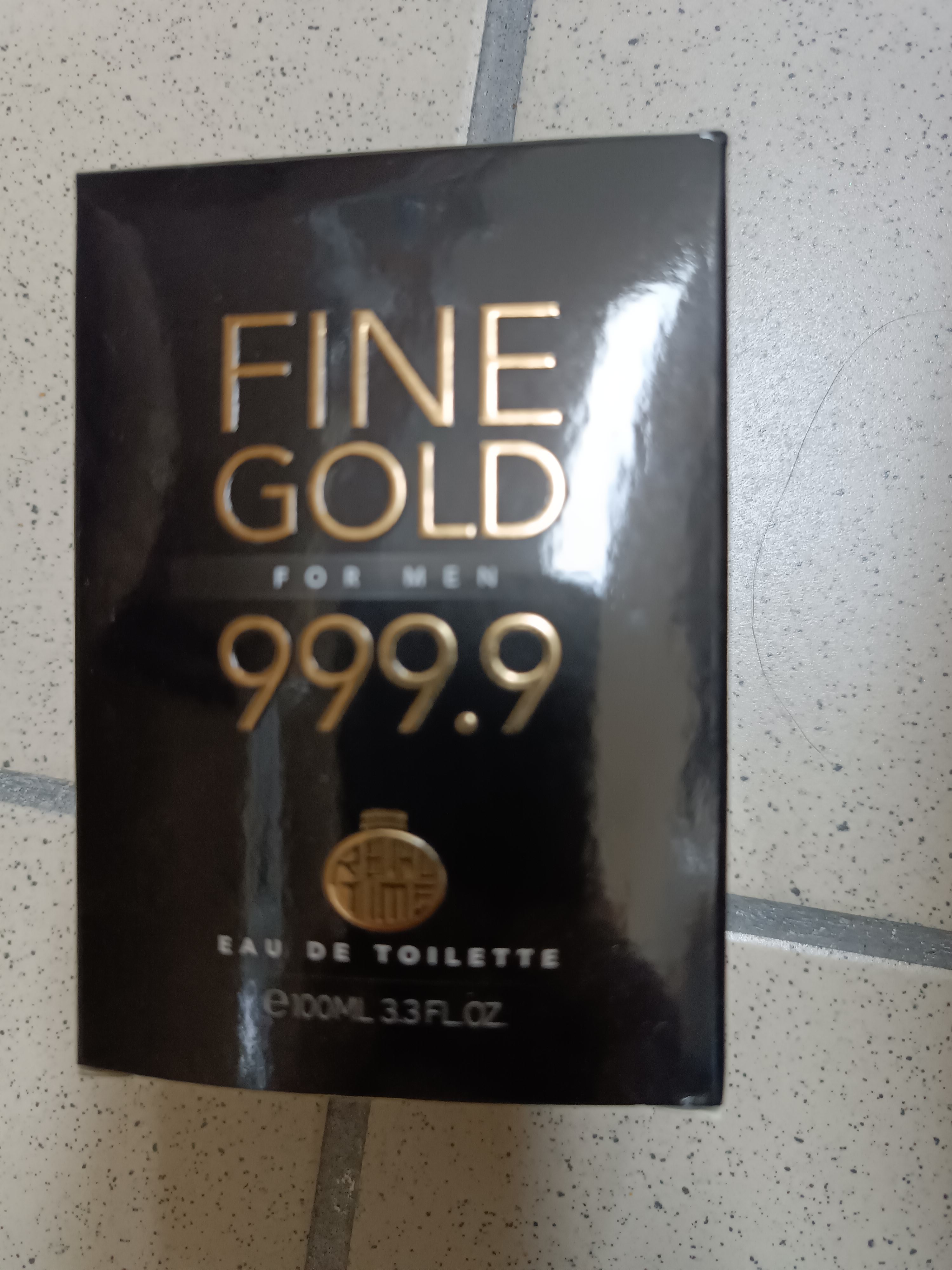 Official image of Eau de toilette ; REAL TIME ; FINE GOLD 999.9 published by OECD