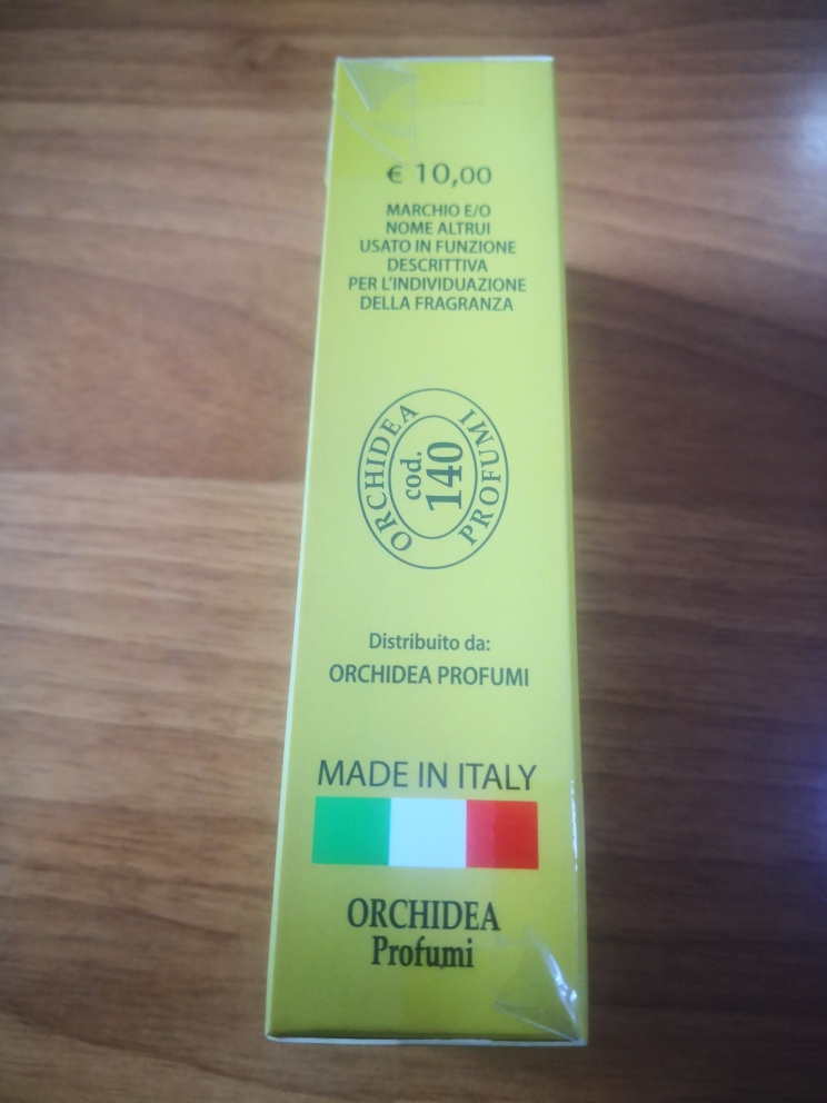 Official image of Perfume ; Orchidea Profumi ; Milione published by OECD 5