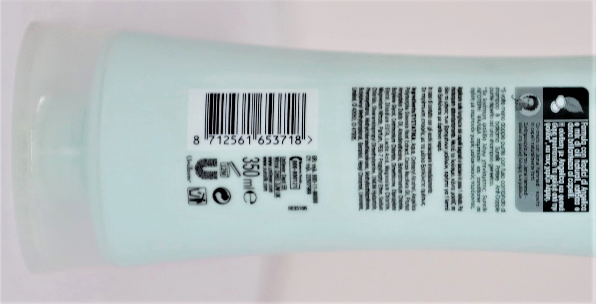 Official image of Hair conditioner ; Sunsilk ; Ricarica naturale balsamo anti doppie punte published by OECD 3