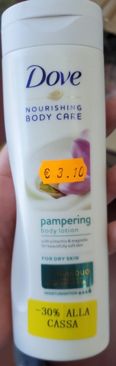 Official image of Body cream ; Dove ; Pampering body lotion published by OECD 4
