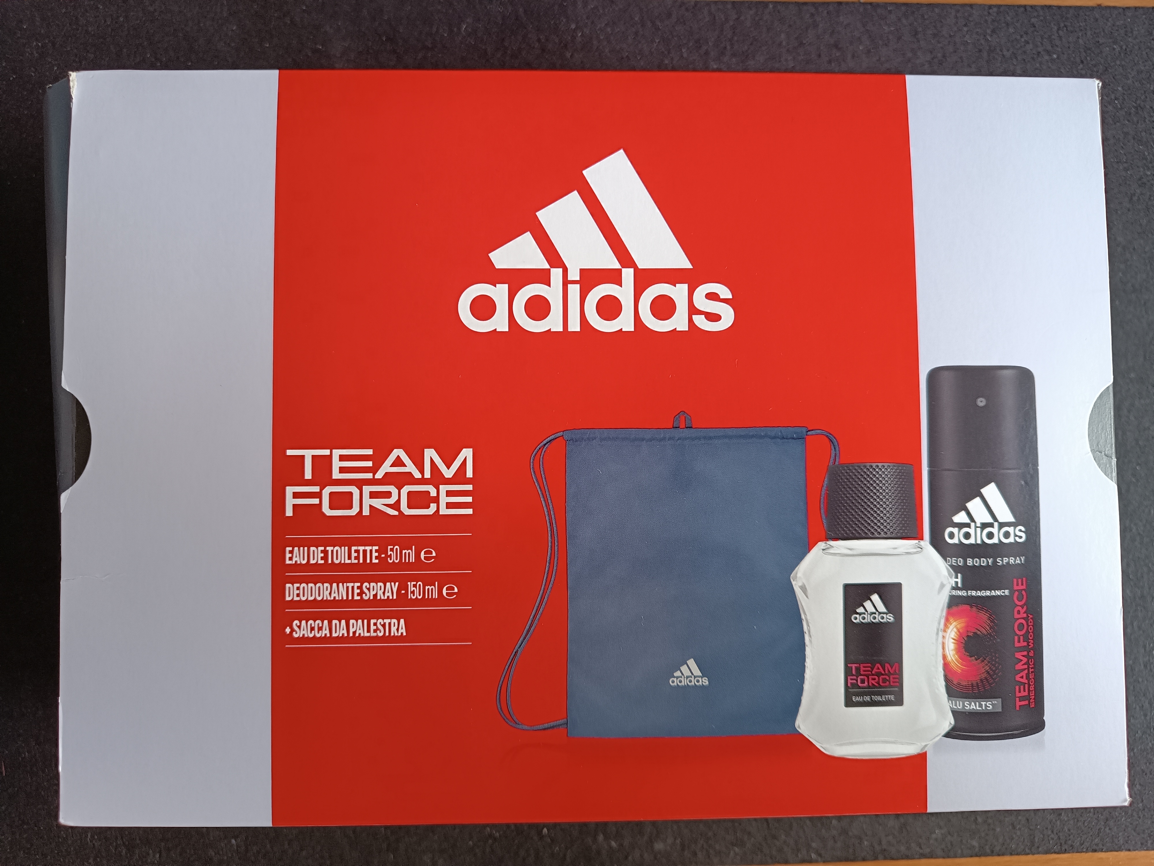 Official image of Beauty set ; Adidas ; Team Force published by OECD