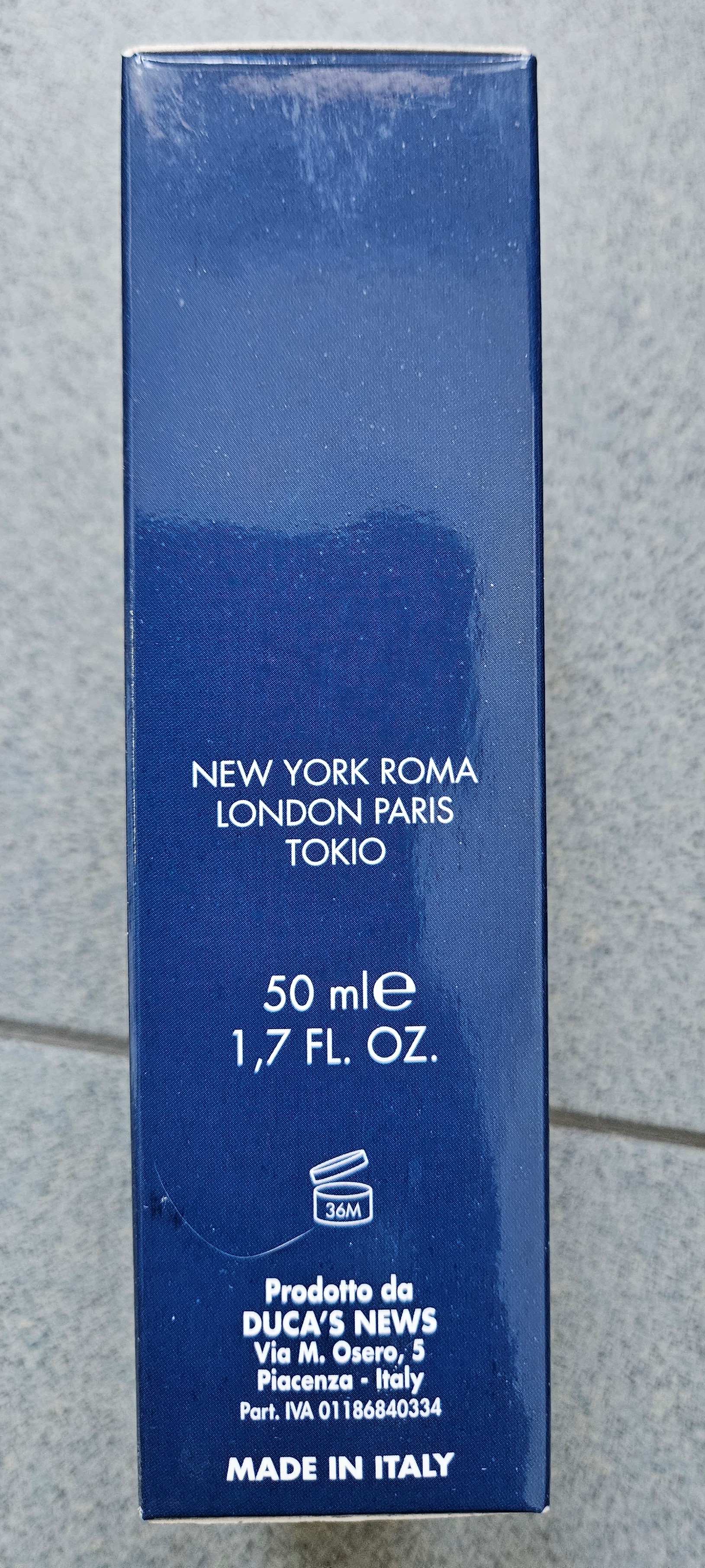 Official image of Perfume ; 1DucaSto Parfum by Mugghy Passini ; 1 DucaSto Parfum Men published by OECD 4
