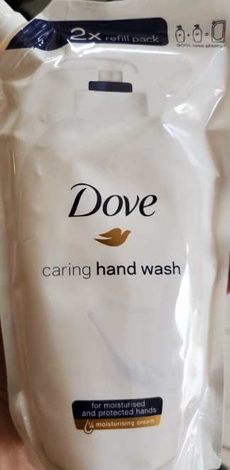 Official image of Liquid soap ; Dove ; Caring hand wash published by OECD 4