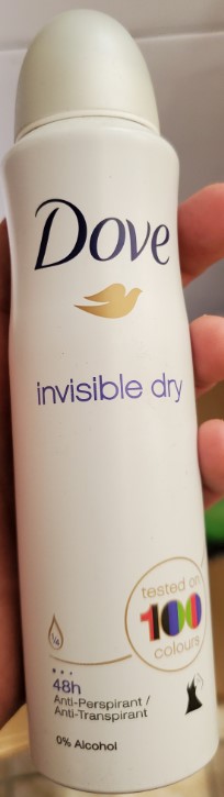 Official image of Deodorant ; Dove ; Invisible dry published by OECD 3